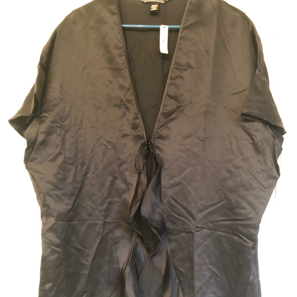 Victoria’s Secret Flounce Sleeve Satin Kimono